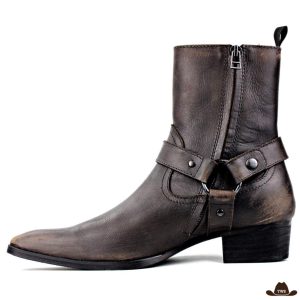 Boots Cowboy Marron Homme