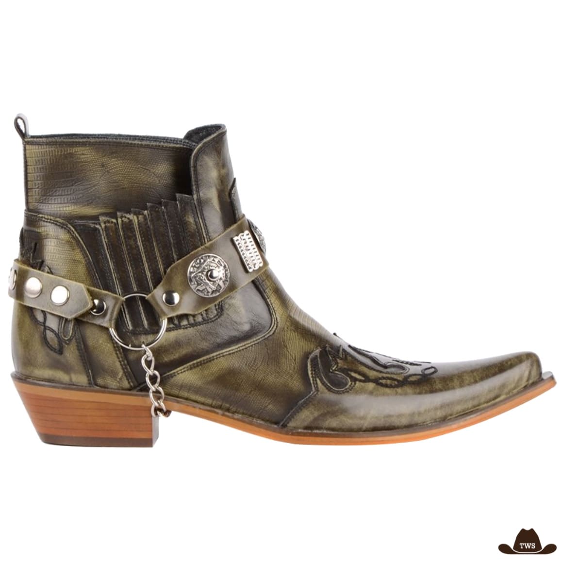 Boots Western Kaki