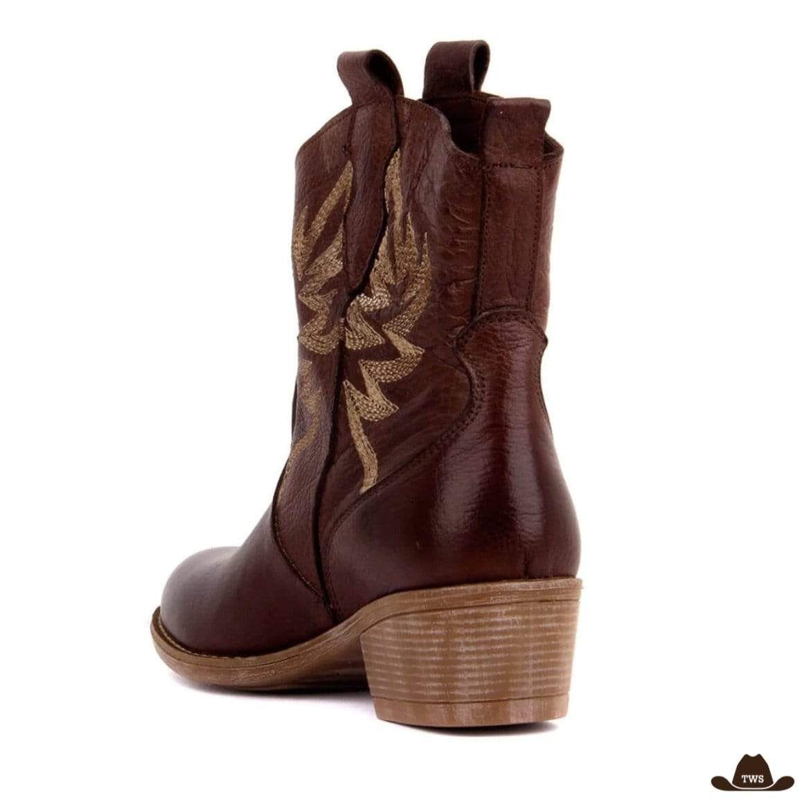 Boots Western Taupe