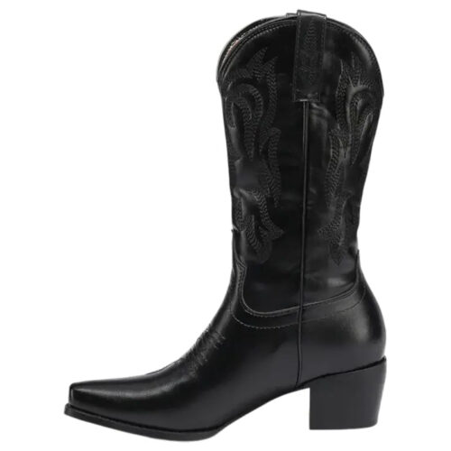 botte-cowboy-noir-2.jpg Bottes Cowboy Noires