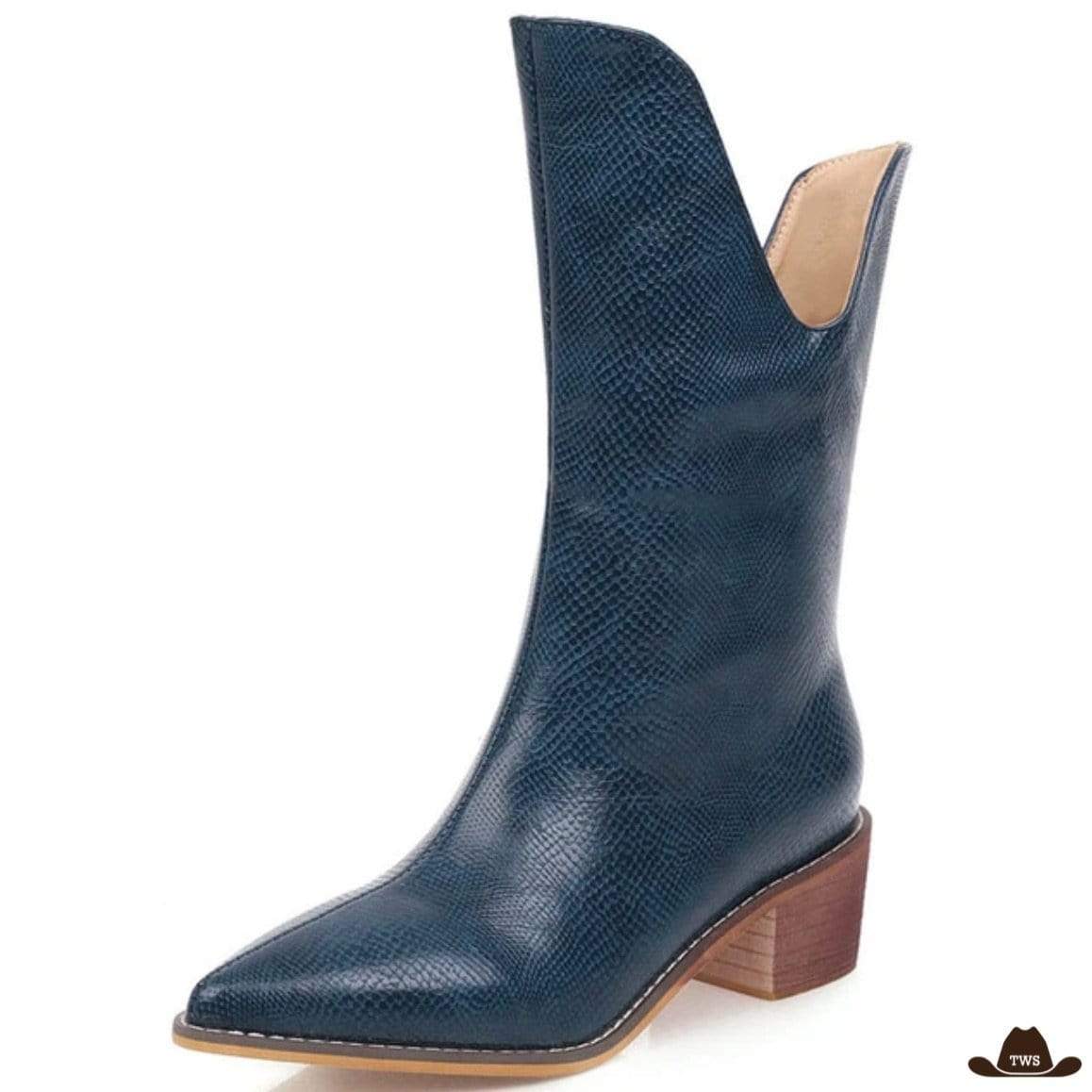 Bottes Country Blanches – Image 3