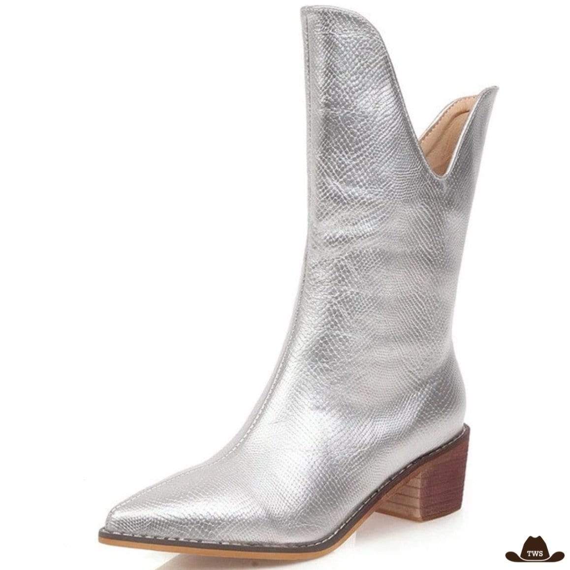 Bottes Country Blanches – Image 5
