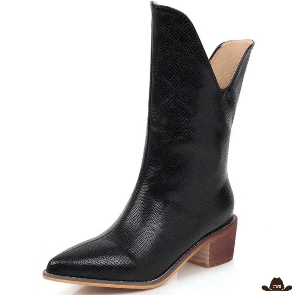 Bottes Country Blanches – Image 2