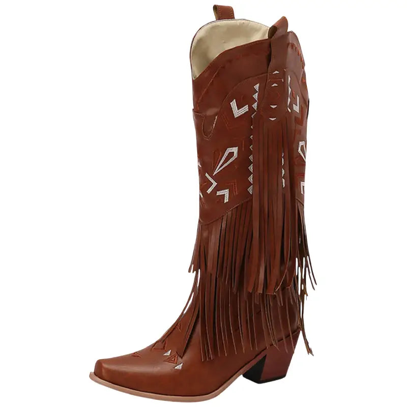 Bottes Cowboy Hautes pour Femme – Image 2