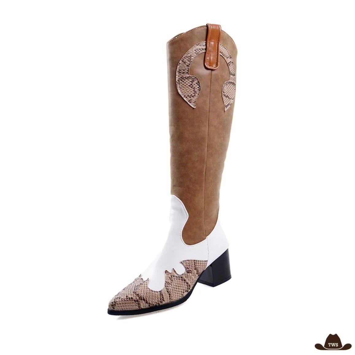 Bottes Cowboy Noires Femme – Image 2