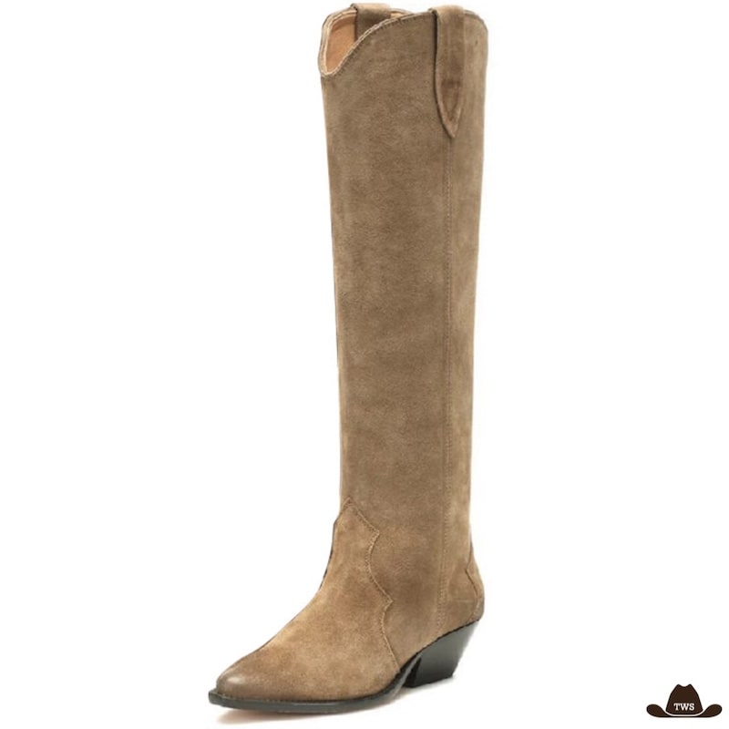Bottes Daim Western Femme – Image 2