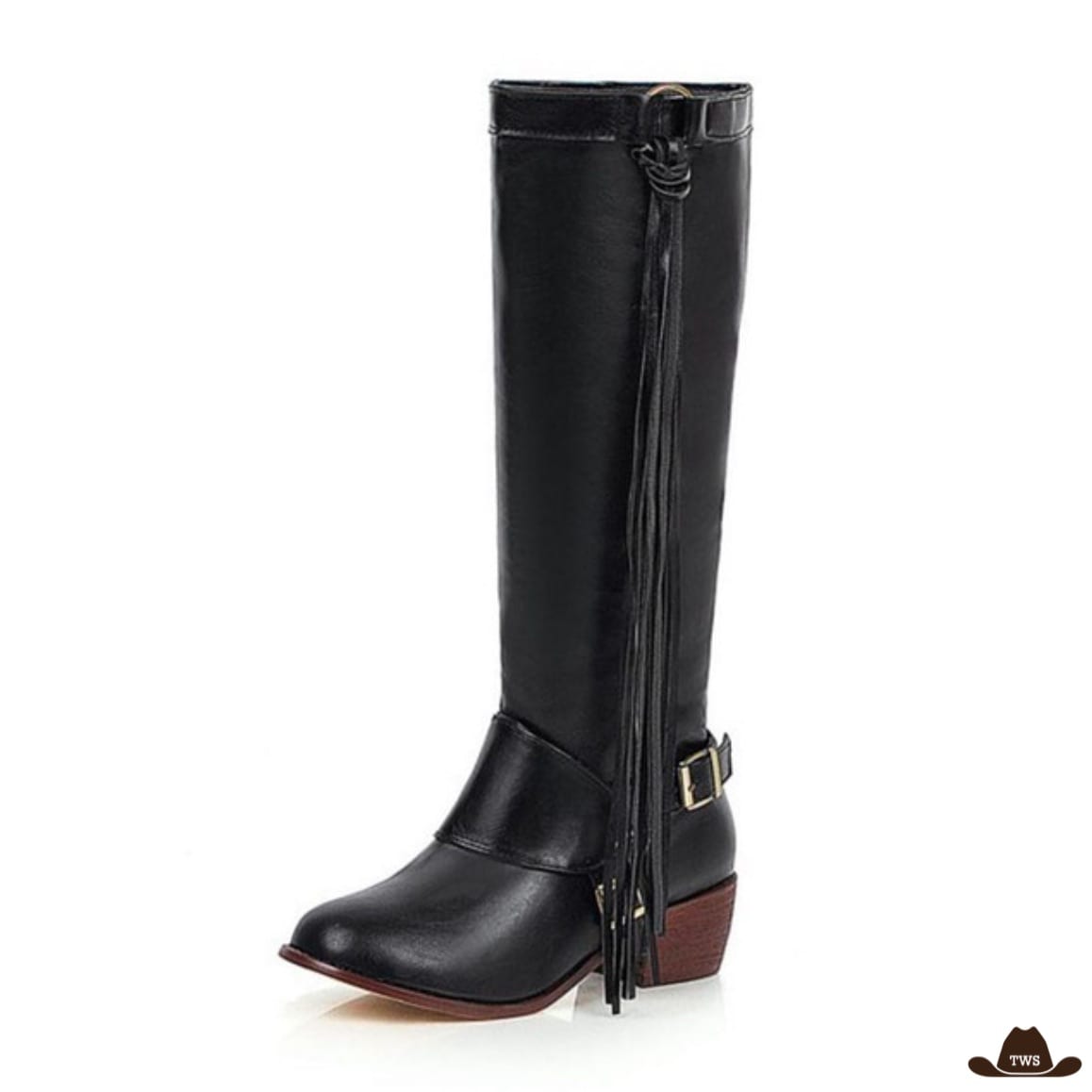 Bottes Équitation Cuir Western Femme – Image 3