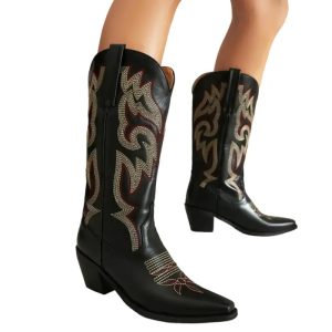 Bottes Style Cowboy pour Femme
