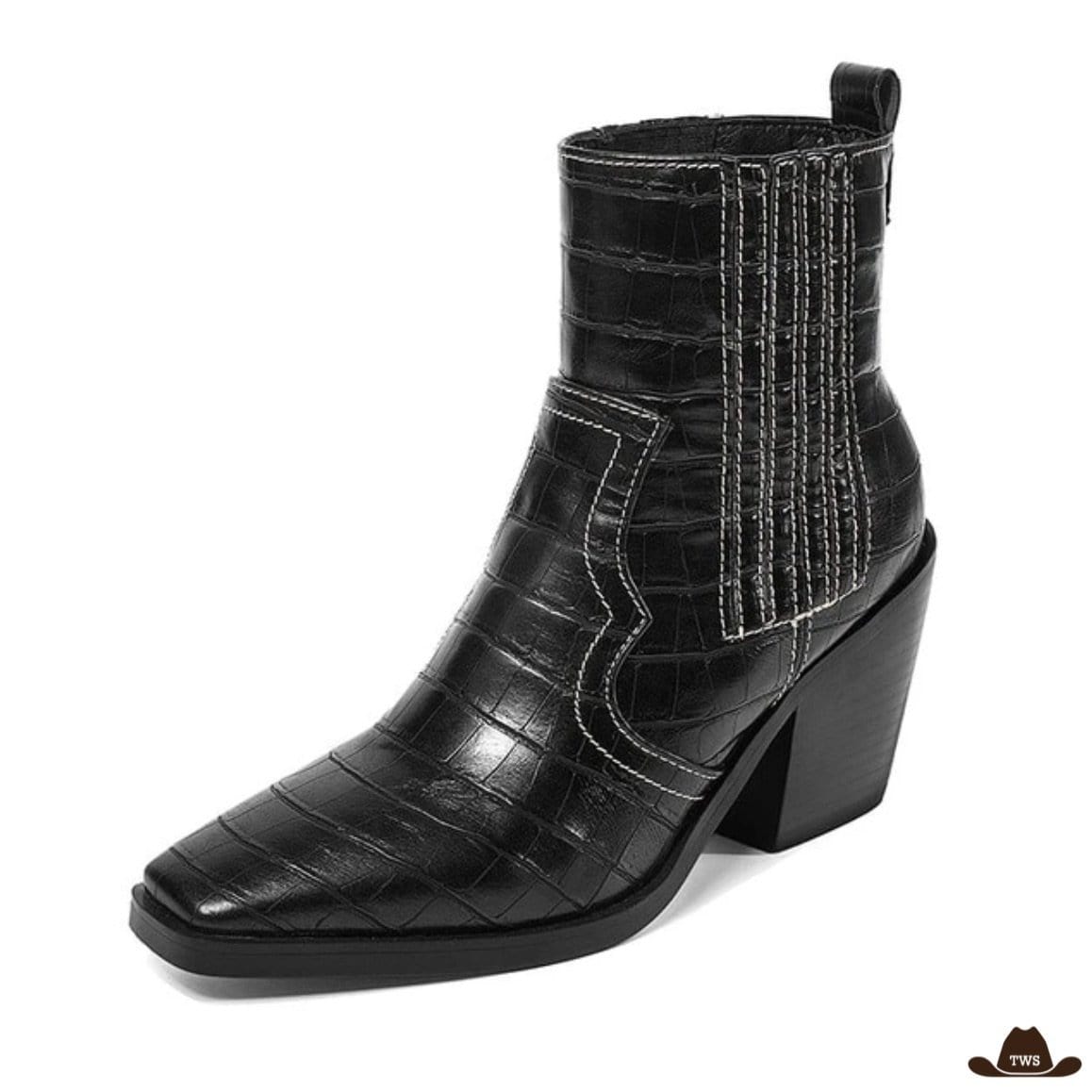 Bottes Western Crocodile – Image 2