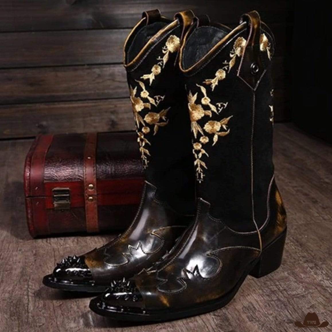 Bottes Western Cuir – Image 2