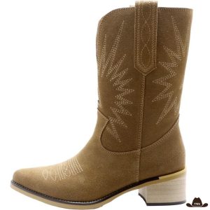 Bottes Western Daim