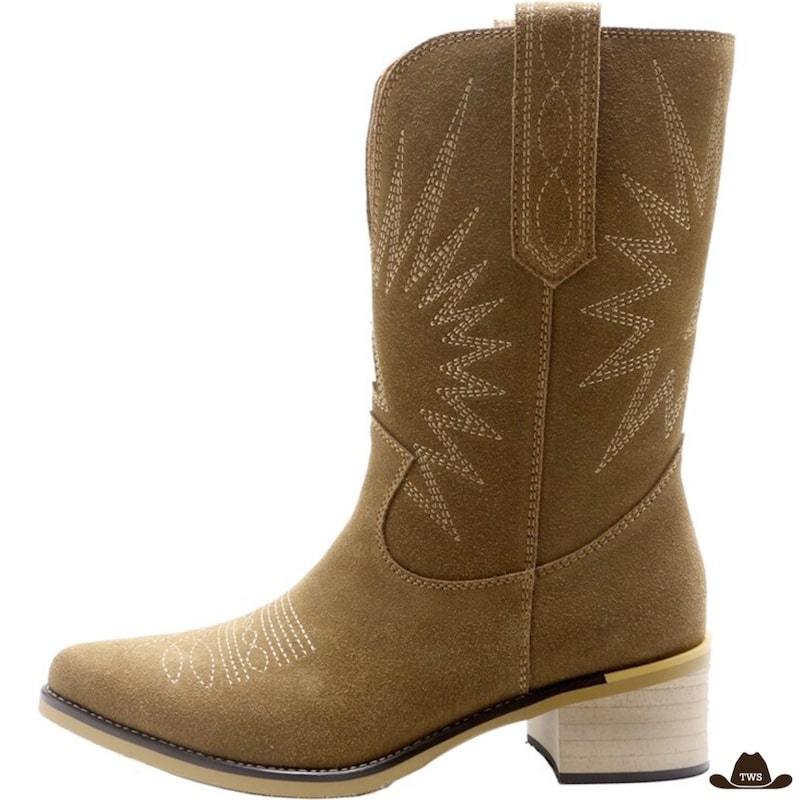 Bottes Western Daim