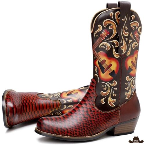 bottes-western-femme-a-bouts-ronds-345662.jpg Bottes Western Femme à Bouts Ronds