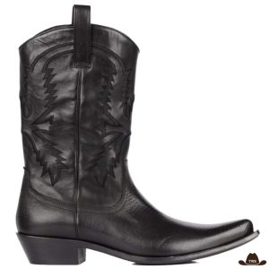 Bottes Western Hommes Noires