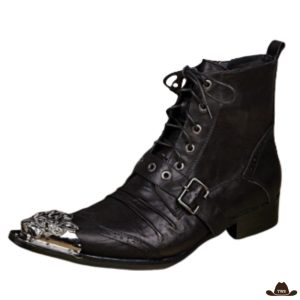 Bottines à Lacets Western