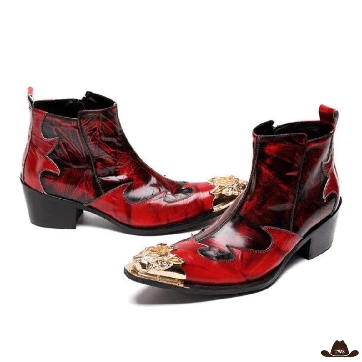 Bottines Cowboy Cuir – Image 3