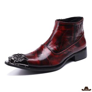 Bottines Cowboy Cuir