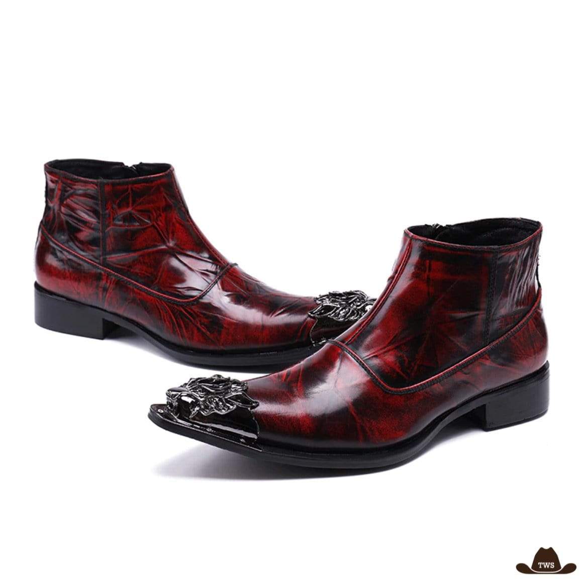 Bottines Cowboy Cuir – Image 2