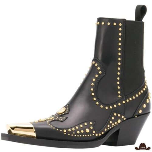 bottines-cowboy-femme-a-clou-443602.jpg Bottines Cowboy Femme À Clou