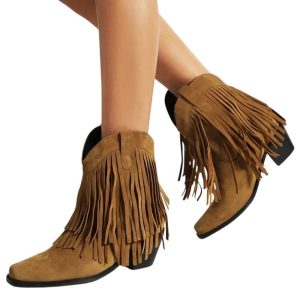 Bottines Cowboy à Franges