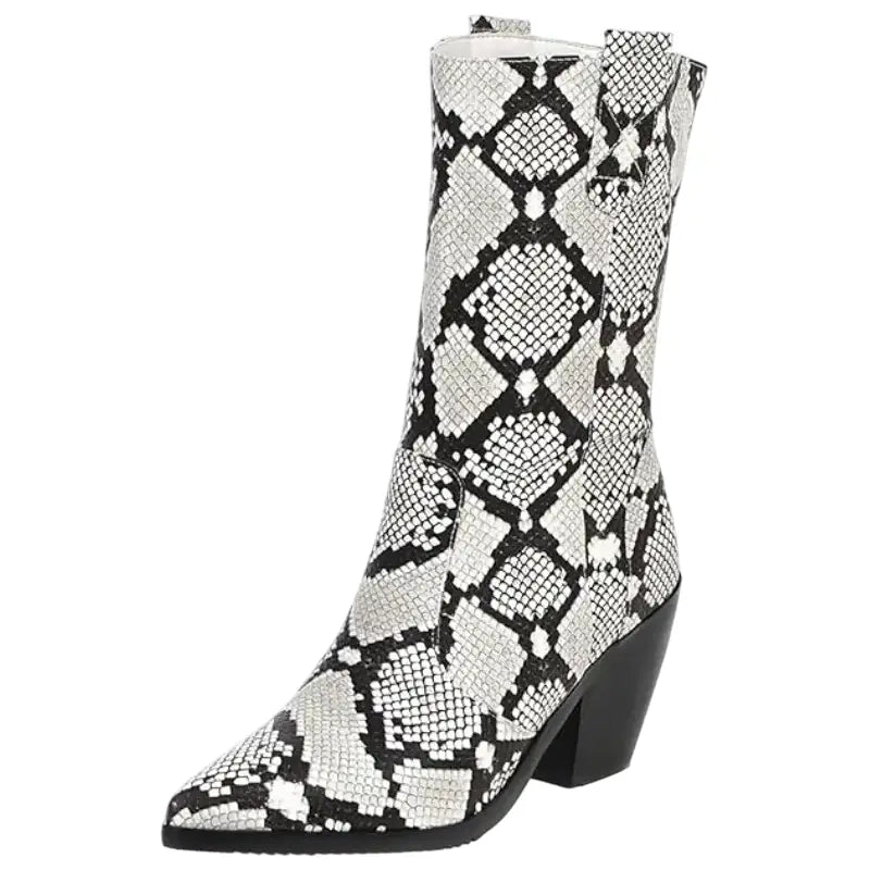 Bottines Cowboy Serpent – Image 2