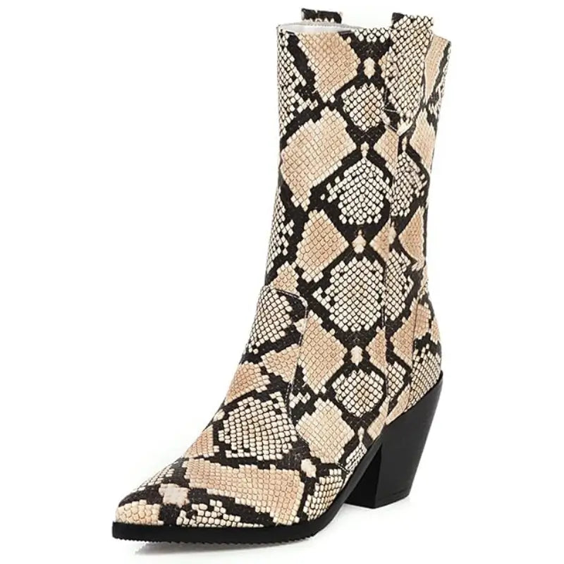 Bottines Cowboy Serpent – Image 3