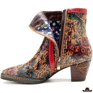 Bottines de Country Femme Cuir