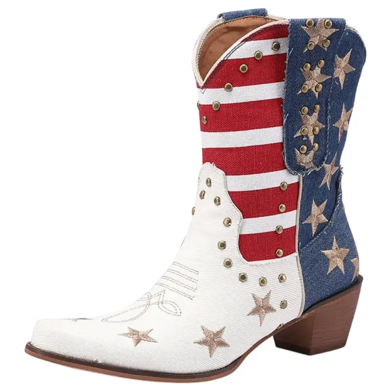 Bottines Style Cowboy pour Femme – Image 2