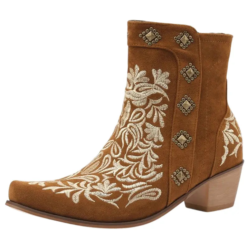 Bottines Western Camel – Image 2