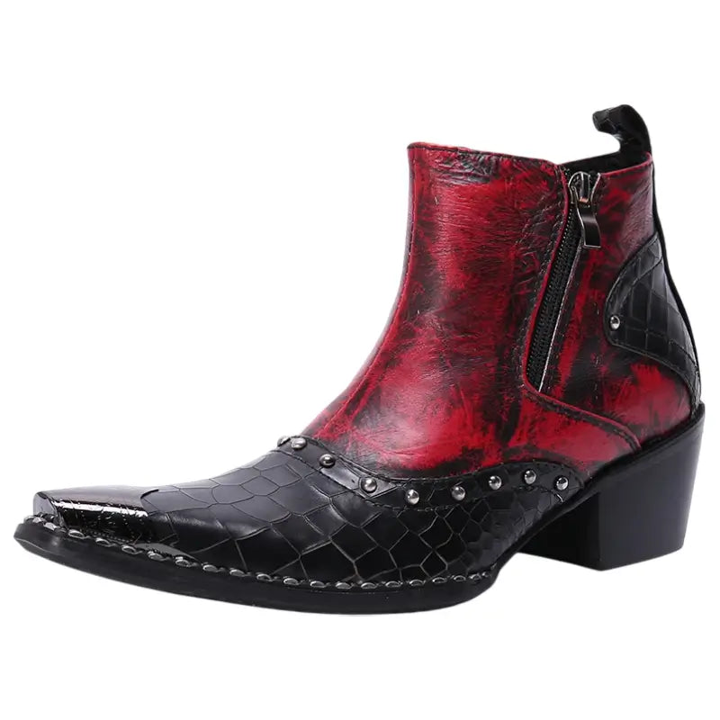 Bottines Western Cloutées – Image 2