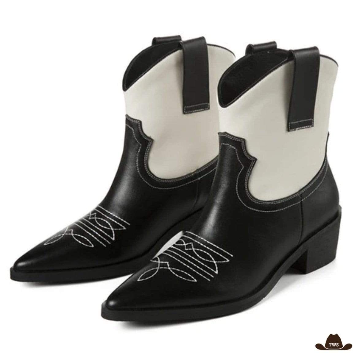 Bottines Western Cuir Femme – Image 2