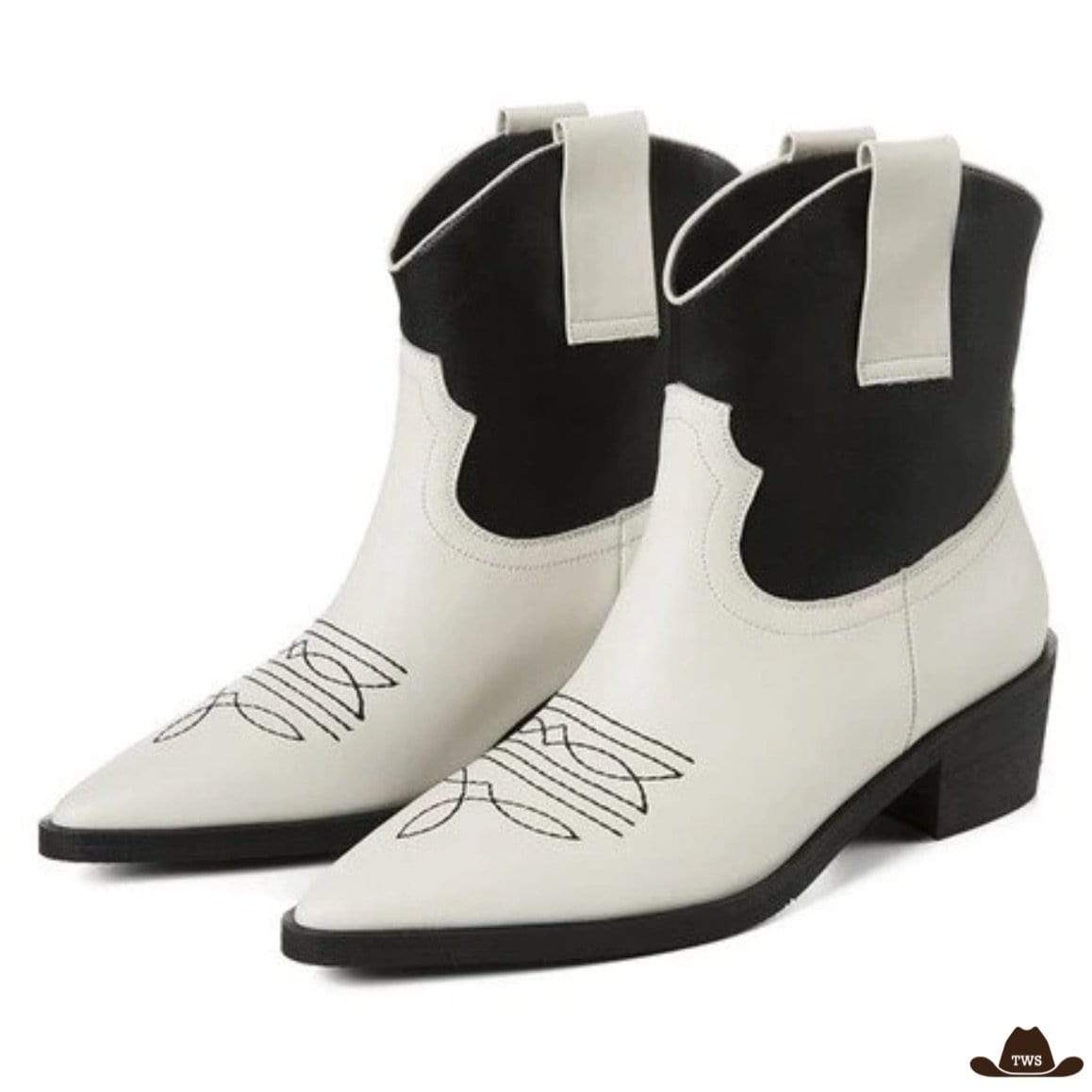Bottines Western Cuir Femme – Image 3