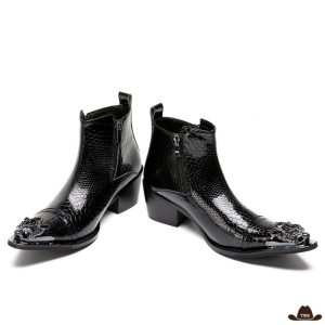 Bottines Western Noires