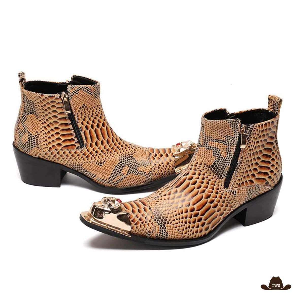 Bottines Western Python