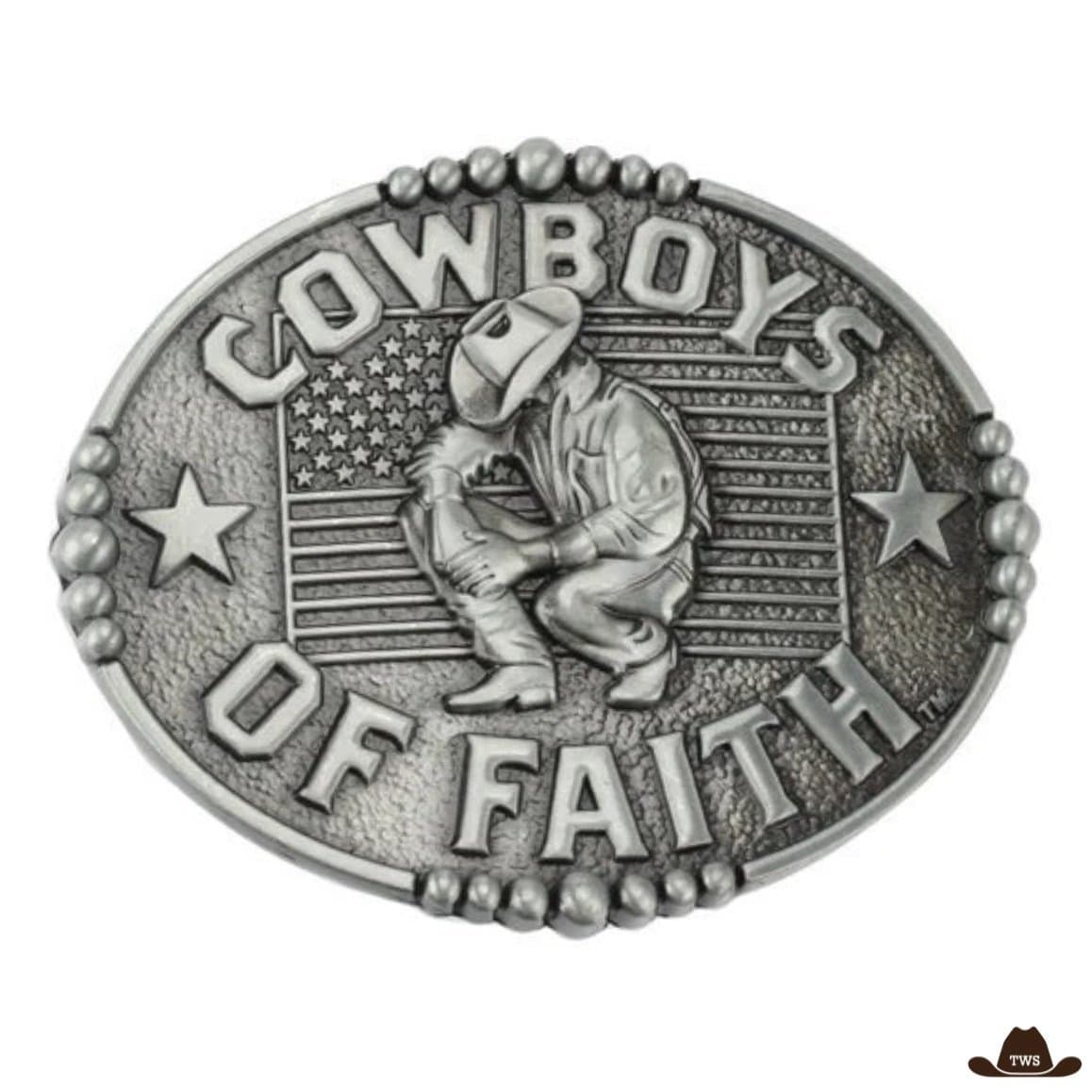 Boucle de Ceinture Cowboys of Faith – Image 3