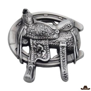 Boucle de Ceinture Selle Cowboy