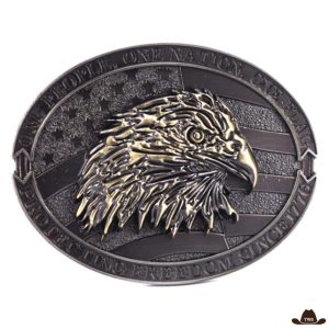 Boucle de Ceinture Western Aigle Américain