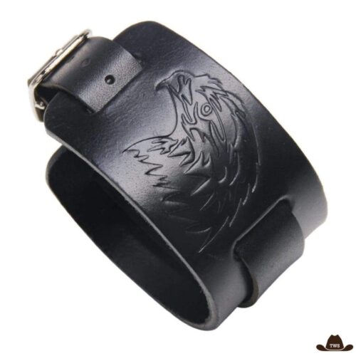 bracelet-homme-cuir-aigle-205730.jpg Bracelet Homme Cuir Aigle