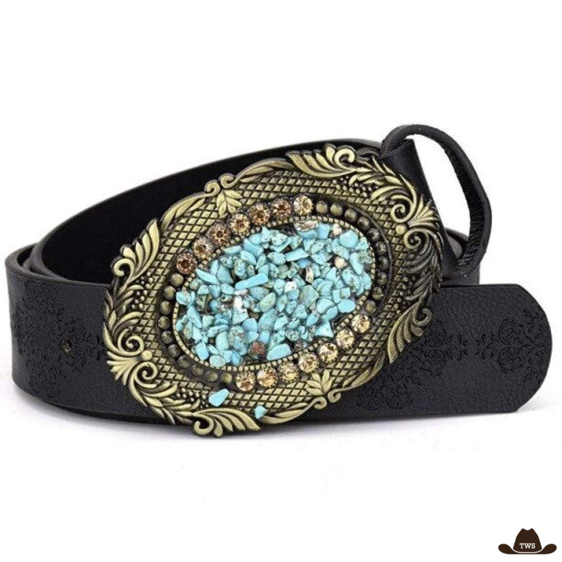 Ceinture Avec Pierre Turquoise Western House – Image 2