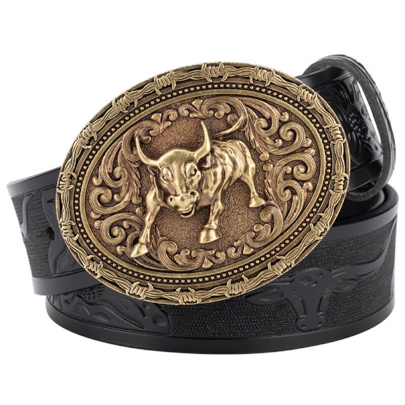 Ceinture avec Plaque Western