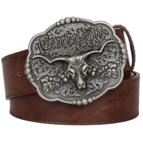 Ceinture à Boucle Cowboy