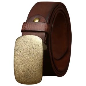 Ceinture Western avec Boucle en Or