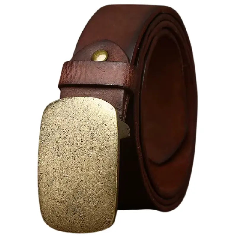 Ceinture Western avec Boucle en Or