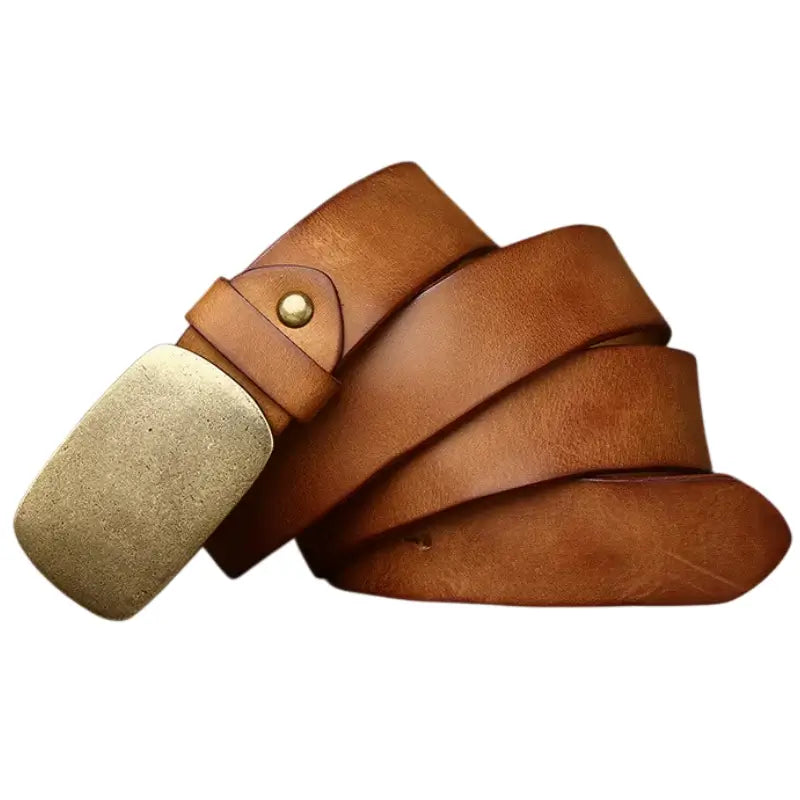 Ceinture Western avec Boucle en Or – Image 5