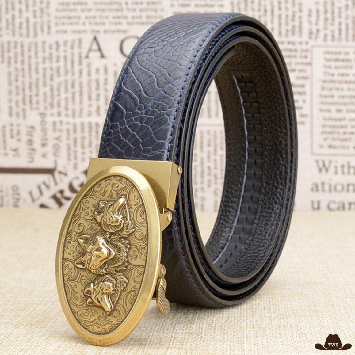 Ceinture Camel Boucle Western – Image 4