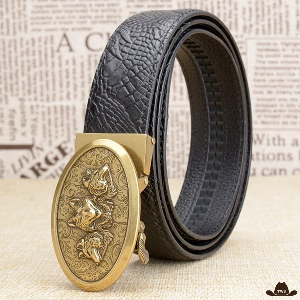Ceinture Camel Boucle Western – Image 2
