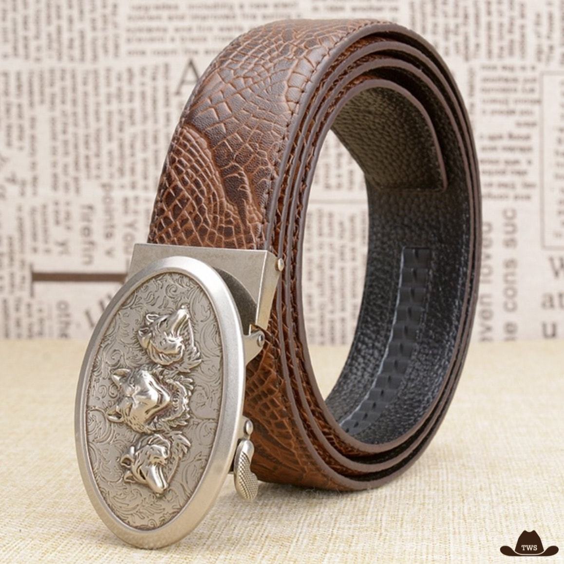 Ceinture Camel Boucle Western – Image 8