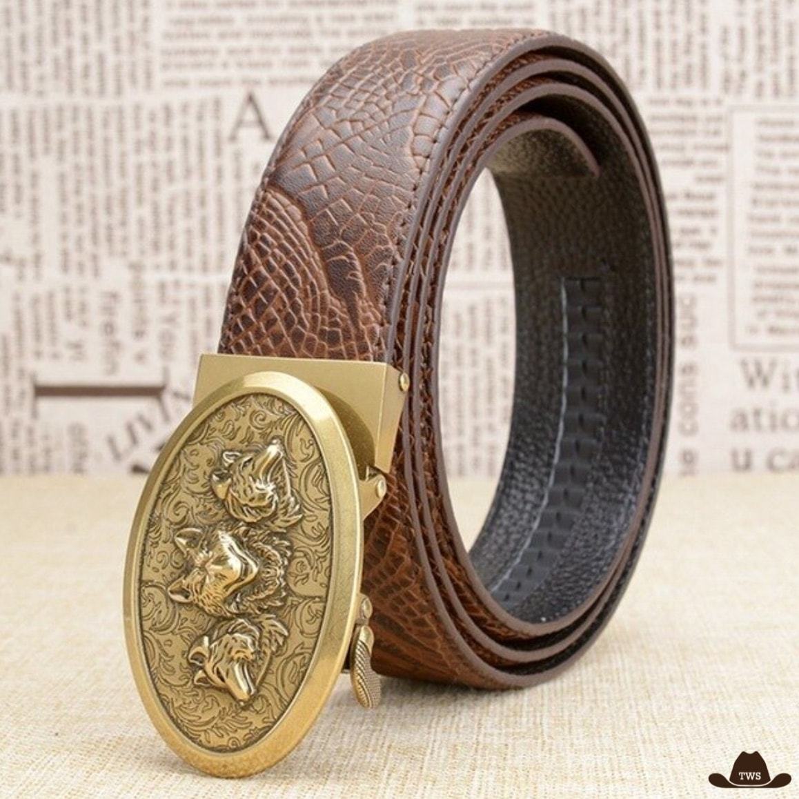 Ceinture Camel Boucle Western – Image 5