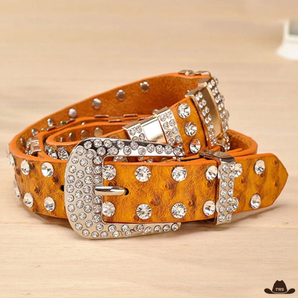 Ceinture Western Strass – Image 4