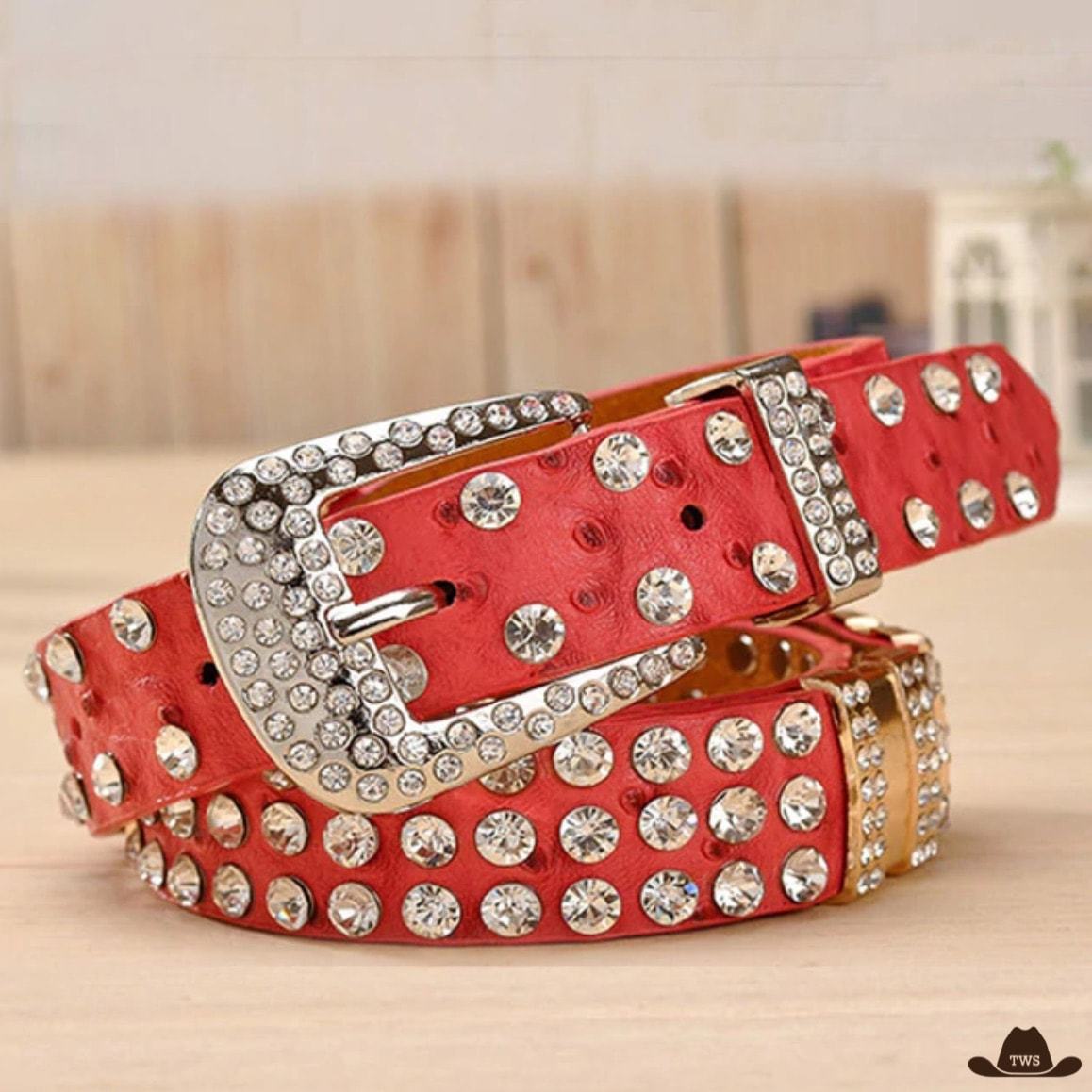 Ceinture Western Strass – Image 3